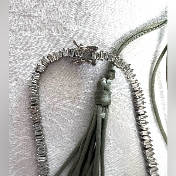 Silver Tone Jewelry Lot — Necklaces, Bracelets, Earrings, Brooches Set - Picture 8 of 16